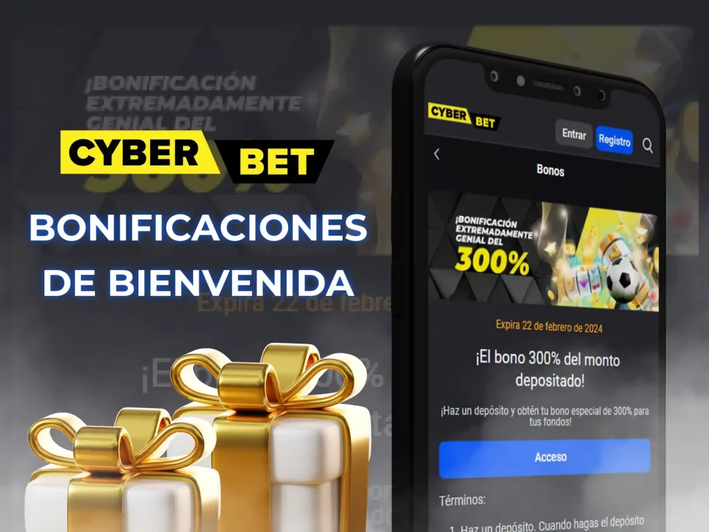 cyber bet Bonos y Promociones