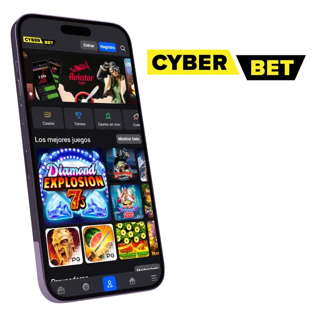 cyber bet Aplicación Móvil